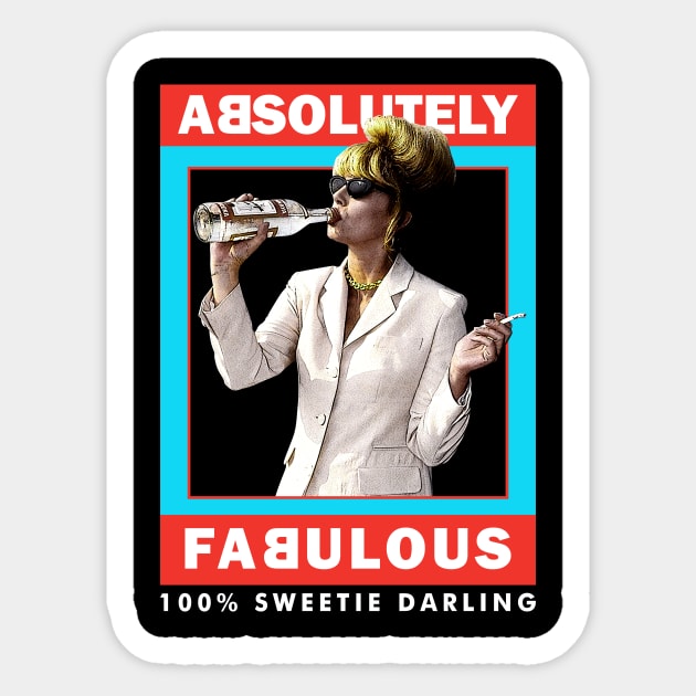 1995 ABSOLUTELY FABULOUS Sticker by chaxue